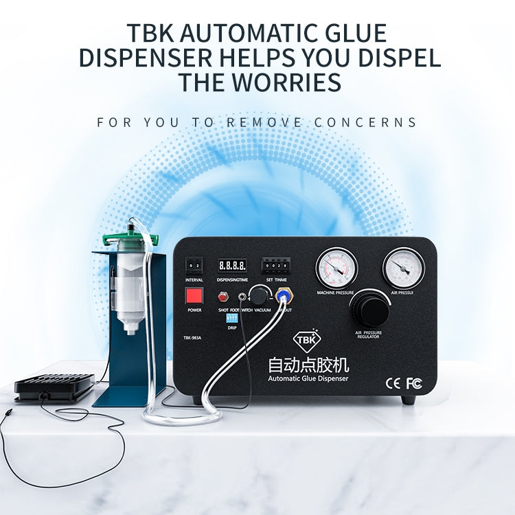 TBK-983A Built-in Pump Glue Dispenser Fully Automatic Glue Filling Machine, US Plug - Others by PMC TechLife | Online Shopping South Africa | PMC TechLife