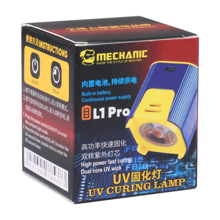 MECHANIC  L1 Pro Intelligent Double Lamp Beads UV Curing Light - free shipping - PMC TechLife - Order now!