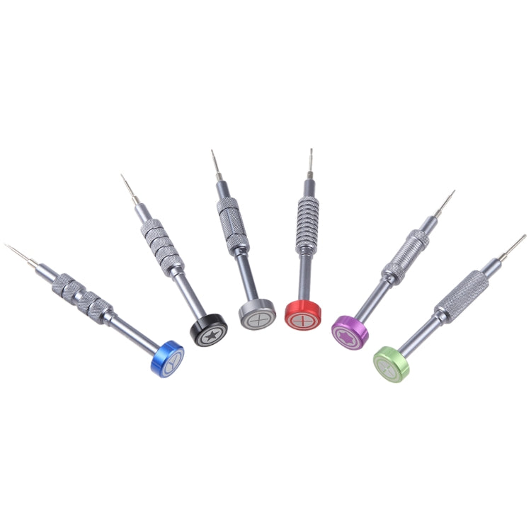H006 6 in 1 High Hardness Precision Screwdriver - Screwdriver Set by PMC TechLife | Online Shopping South Africa | PMC TechLife