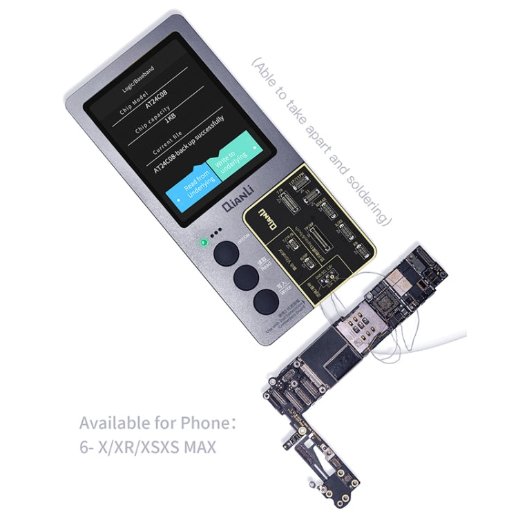 For iPhone 6 - 14 Pro Max 5 in 1 Qianli iCopy Plus 2.2 Repair Detection Programmer Set, Plug: EU - Repair Programmer by QIANLI | Online Shopping South Africa | PMC Jewellery | Buy Now Pay Later Mobicred