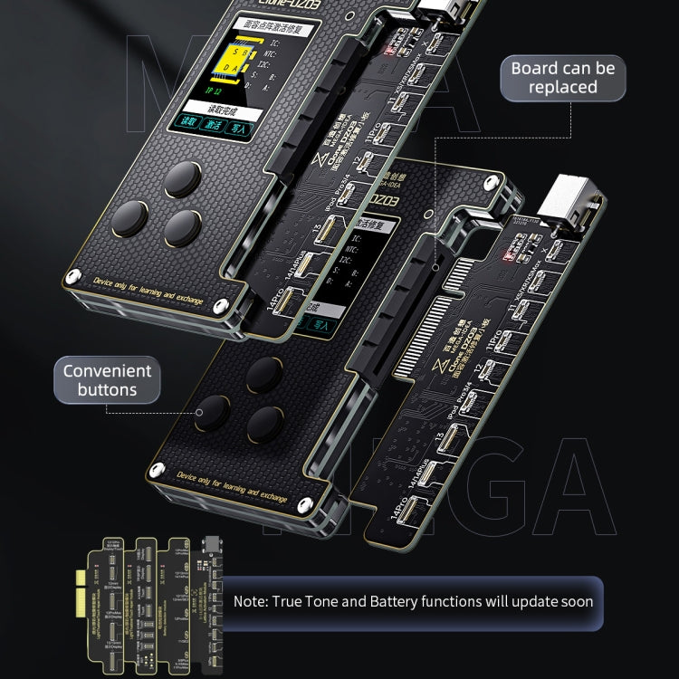 MEGA-IDEA Clone DZ03 Battery Activation & Face ID Dot Matrix Programmer for iPhone 8-14 Pro Max, Plug: EU - Repair Programmer by PMC TechLife | Online Shopping South Africa | PMC TechLife