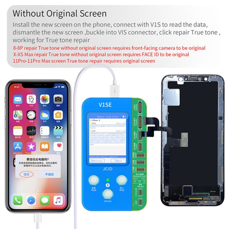 JC V1SE Testing Repair Face ID Dot Board Adaptor For iPhone X-15 Pro Max - free shipping - PMC TechLife - Order now!