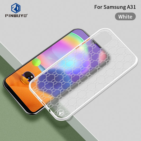 For Samsung Galaxy A31 PINWUYO Series 2 Generation PC + TPU Waterproof and Anti-drop All-inclusive Protective Case(White) - Galaxy Phone Cases by PINWUYO | Online Shopping South Africa | PMC Jewellery | Buy Now Pay Later Mobicred