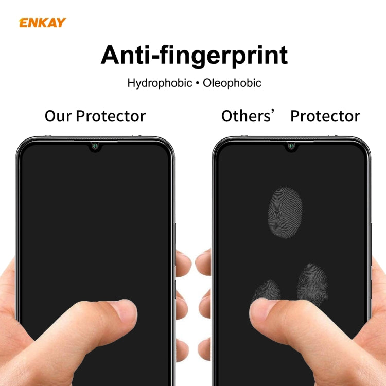 For Xiaomi Mi 10 Lite /Redmi 10X 5G 10 PCS ENKAY Hat-Prince Full Glue 0.26mm 9H 2.5D Tempered Glass Full Coverage Film -  by ENKAY | Online Shopping South Africa | PMC Jewellery | Buy Now Pay Later Mobicred