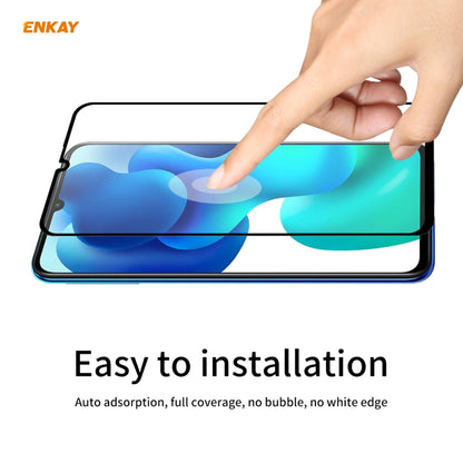 For Xiaomi Mi 10 Lite /Redmi 10X 5G 10 PCS ENKAY Hat-Prince Full Glue 0.26mm 9H 2.5D Tempered Glass Full Coverage Film -  by ENKAY | Online Shopping South Africa | PMC Jewellery | Buy Now Pay Later Mobicred