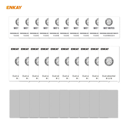 For Redmi Note 9S / Note 9 Pro 10 PCS ENKAY Hat-Prince Full Glue 0.26mm 9H 2.5D Tempered Glass Full Coverage Film -  by ENKAY | Online Shopping South Africa | PMC Jewellery | Buy Now Pay Later Mobicred