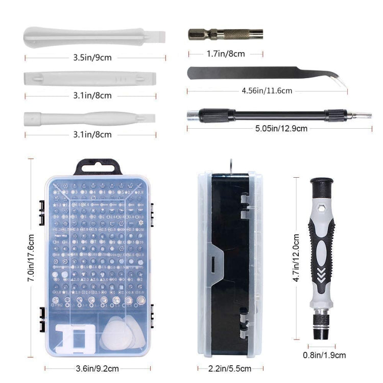 115 in 1 Precision Screw Driver Mobile Phone Computer Disassembly Maintenance Tool Set(Red) - Screwdriver Set by PMC TechLife | Online Shopping South Africa | PMC TechLife