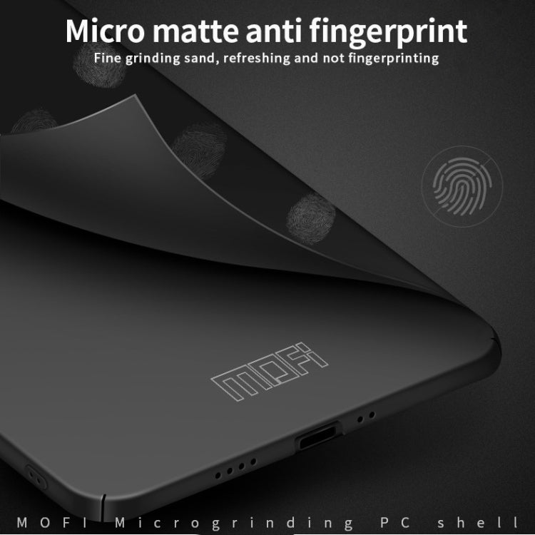 For iPhone 12 mini MOFI Frosted PC Ultra-thin Hard Case(Blue) - iPhone 12 mini Cases by MOFI | Online Shopping South Africa | PMC TechLife | Buy Now Pay Later Mobicred