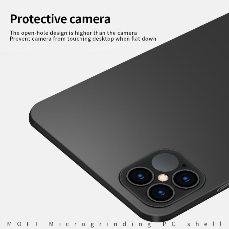 For iPhone 12 Pro Max MOFI Frosted PC Ultra-thin Hard Case(Blue) - free shipping - PMC TechLife - Order now!