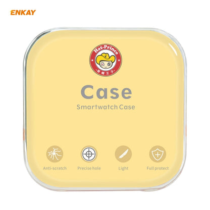 For Huawei Watch GT 2 46mm ENKAY Hat-Prince ENK-AC8202 Full Coverage PC Frosted Case + 9H Tempered Glass Protector(Green) - Watch Cases by ENKAY | Online Shopping South Africa | PMC Jewellery | Buy Now Pay Later Mobicred