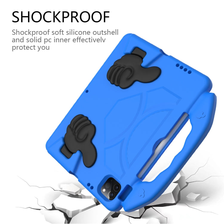 Children EVA Shockproof Tablet Case with Thumb Bracket For iPad Air 2022 / 2020 10.9(Blue) - free shipping - PMC TechLife - Order now!