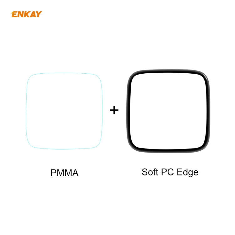 10 PCS For Fitbit Versa 3 / Fitbit Sense ENKAY Hat-Prince 3D Full Screen Soft PC Edge + PMMA HD Screen Protector Film - Screen Protector by ENKAY | Online Shopping South Africa | PMC TechLife | Buy Now Pay Later Mobicred