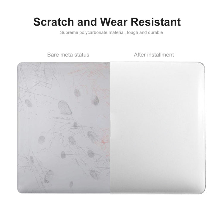 For MacBook Air 13.6 2022 A2681 ENKAY Crystal Laptop Protective Case (Light Purple) - MacBook Air Cases by ENKAY | Online Shopping South Africa | PMC TechLife