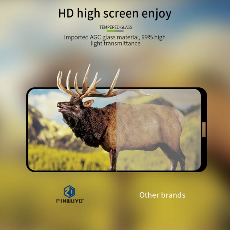 For Nokia 8.3 PINWUYO 9H 2.5D Full Screen Tempered Glass Film(Black) - Nokia Tempered Glass by PINWUYO | Online Shopping South Africa | PMC TechLife | Buy Now Pay Later Mobicred