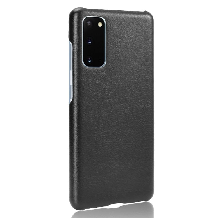 For Samsung Galaxy S20 FE Shockproof Litchi Texture PC + PU Case(Black) - Galaxy S20 FE Cases by NILLKIN | Online Shopping South Africa | PMC TechLife | Buy Now Pay Later Mobicred