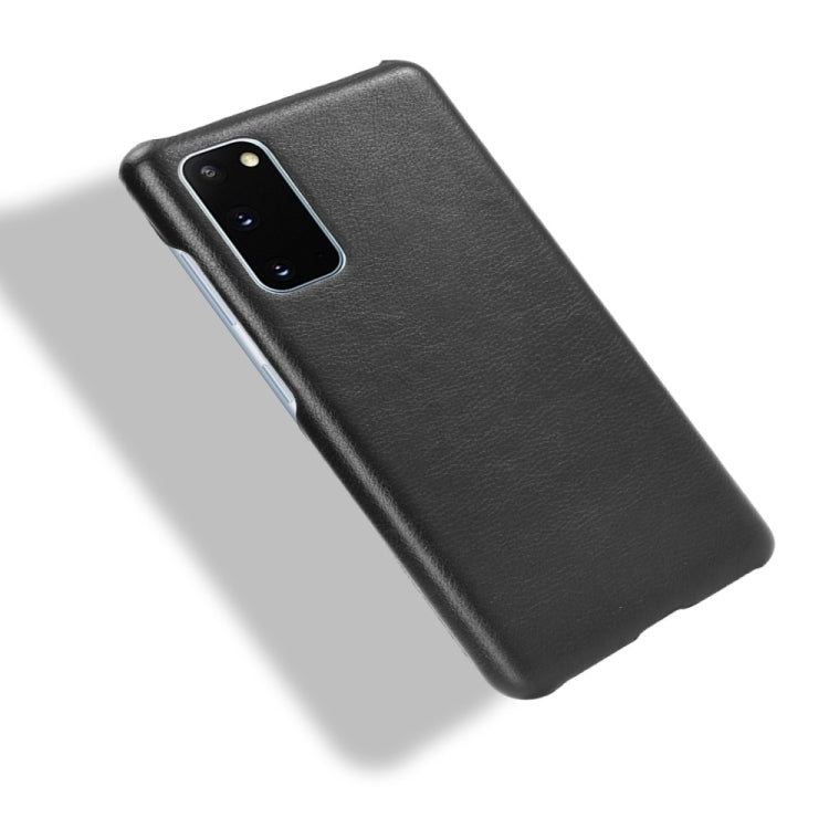 For Samsung Galaxy S20 FE Shockproof Litchi Texture PC + PU Case(Black) - Galaxy S20 FE Cases by NILLKIN | Online Shopping South Africa | PMC TechLife | Buy Now Pay Later Mobicred