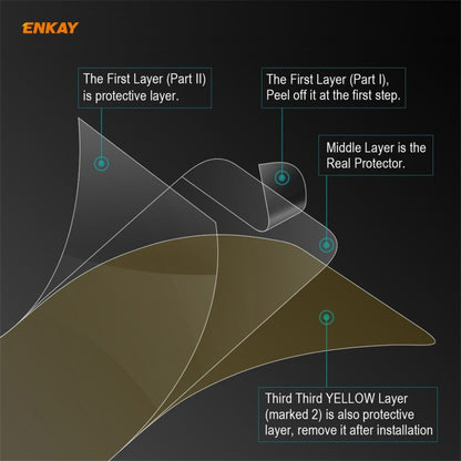 For Samsung Galaxy S21 5G 10 PCS ENKAY Hat-Prince 0.1mm 3D Full Screen Protector Explosion-proof Hydrogel Film - For Samsung by ENKAY | Online Shopping South Africa | PMC Jewellery | Buy Now Pay Later Mobicred