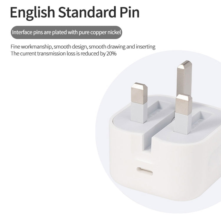 A234 20W PD 3.0 Type-C / USB-C Interface Folding Travel Charger, UK Plug - USB Charger by PMC Jewellery | Online Shopping South Africa | PMC Jewellery