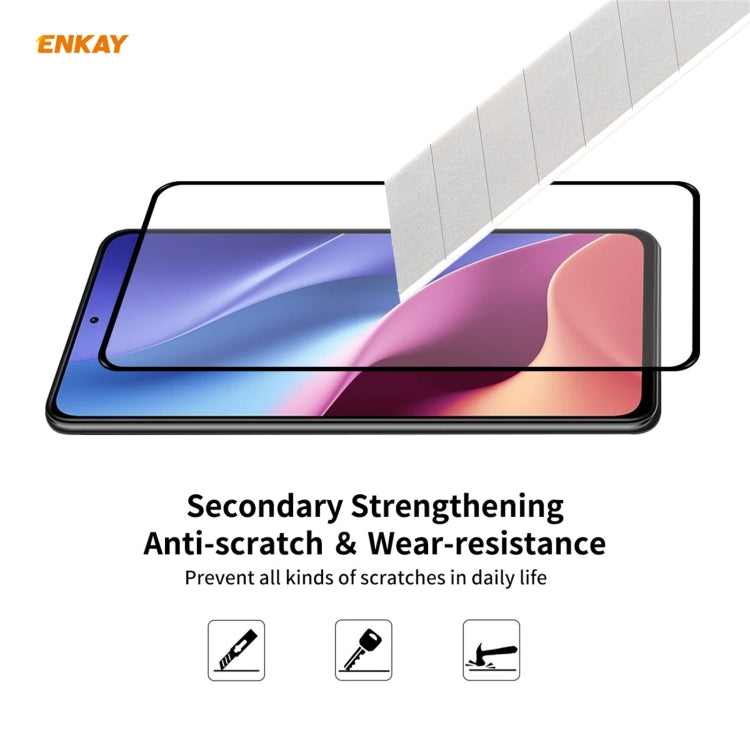 For Xiaomi Mi 11X / 11X Pro / 11i 10 PCS ENKAY Hat-Prince Full Glue 0.26mm 9H 2.5D Tempered Glass Full Coverage Film -  by ENKAY | Online Shopping South Africa | PMC Jewellery