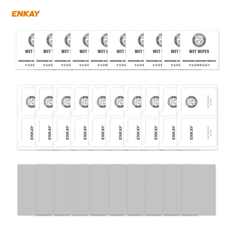 For Xiaomi Mi 11X / 11X Pro / 11i 10 PCS ENKAY Hat-Prince Full Glue 0.26mm 9H 2.5D Tempered Glass Full Coverage Film -  by ENKAY | Online Shopping South Africa | PMC Jewellery