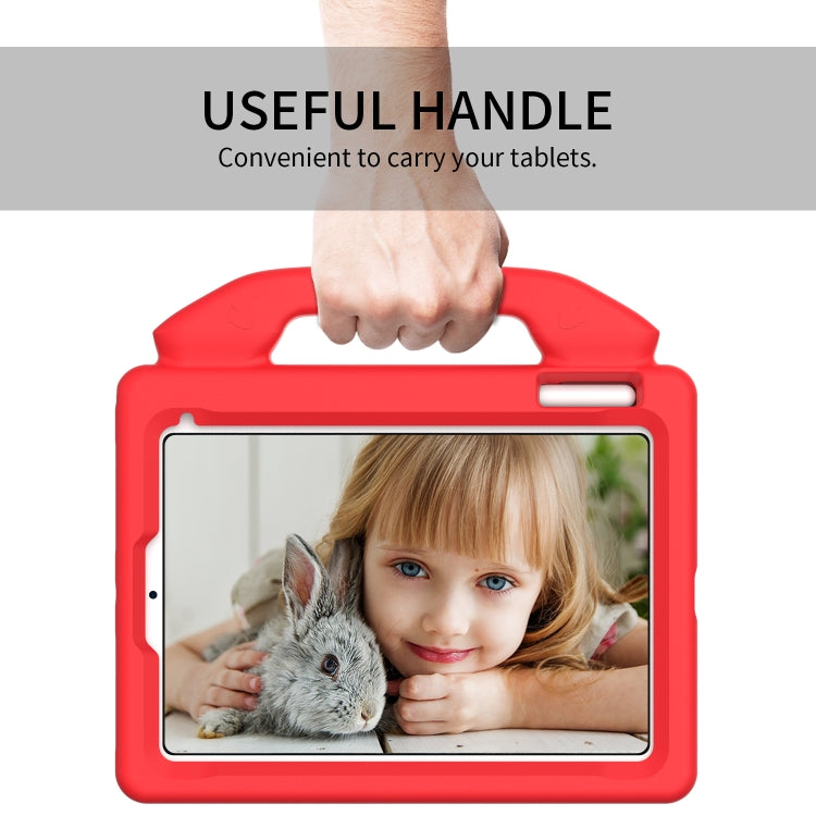 For iPad mini 6 / mini 2024 Children EVA Shockproof Tablet Case with Thumb Bracket(Red) - iPad mini 6 Cases by PMC TechLife | Online Shopping South Africa | PMC TechLife | Buy Now Pay Later Mobicred