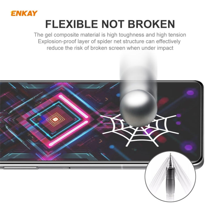 For Xiaomi Mi Poco X3 / X3 Pro 2 PCS ENKAY Hat-Prince Full Glue Full Coverage Screen Protector Explosion-proof Hydrogel Film - For Xiaomi by ENKAY | Online Shopping South Africa | PMC TechLife | Buy Now Pay Later Mobicred