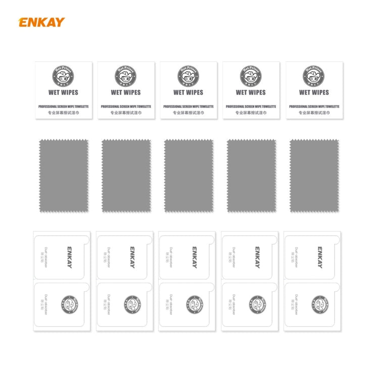 For Xiaomi Mi 11 Ultra 5 PCS ENKAY Hat-Prince Full Glue Full Coverage Screen Protector Explosion-proof Hydrogel Film - For Xiaomi by ENKAY | Online Shopping South Africa | PMC TechLife | Buy Now Pay Later Mobicred
