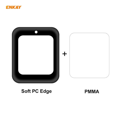 For Redmi Watch 2 PCS ENKAY Hat-Prince 3D Full Screen Soft PC Edge + PMMA HD Screen Protector Film - Screen Protector by ENKAY | Online Shopping South Africa | PMC Jewellery | Buy Now Pay Later Mobicred