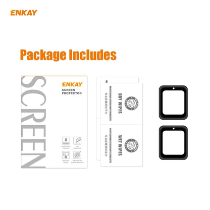 For Redmi Watch 2 PCS ENKAY Hat-Prince 3D Full Screen Soft PC Edge + PMMA HD Screen Protector Film - Screen Protector by ENKAY | Online Shopping South Africa | PMC Jewellery | Buy Now Pay Later Mobicred