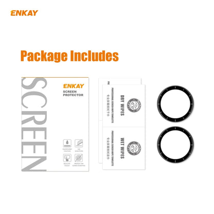 For Venu 2 / Vivoactive 4 45mm 2 PCS ENKAY Hat-Prince 3D Full Screen Soft PC Edge + PMMA HD Screen Protector Film - Screen Protector by ENKAY | Online Shopping South Africa | PMC Jewellery | Buy Now Pay Later Mobicred