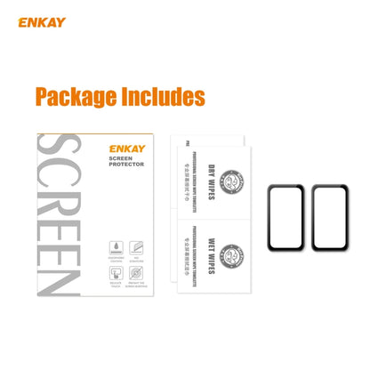 For Huawei Band 6 / Honor Band 6 2 PCS ENKAY Hat-Prince 3D Full Screen Soft PC Edge + PMMA HD Screen Protector Film - Screen Protector by ENKAY | Online Shopping South Africa | PMC Jewellery | Buy Now Pay Later Mobicred