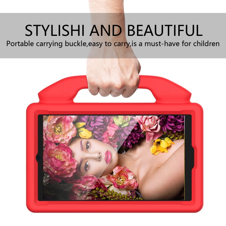 For Samsung Galaxy Tab A7 Lite T220 / T225 Thumb Bracket EVA Shockproof Tablet Case(Red) - free shipping - PMC TechLife - Order now!