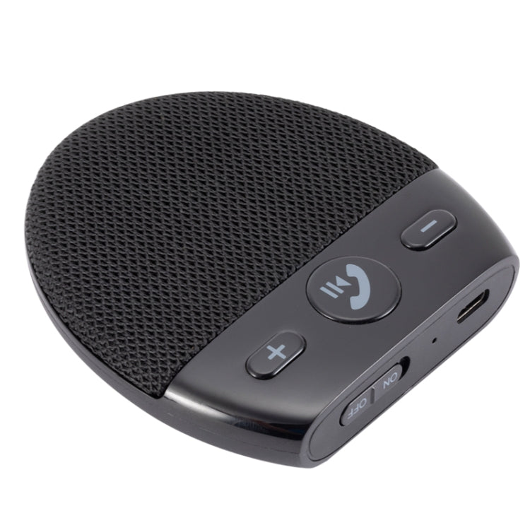 SP11 Car Phone Sun Visor Handsfree Speaker with USB Car Speaker Handsfree Car Kit - Bluetooth Car Kits by PMC TechLife | Online Shopping South Africa | PMC TechLife