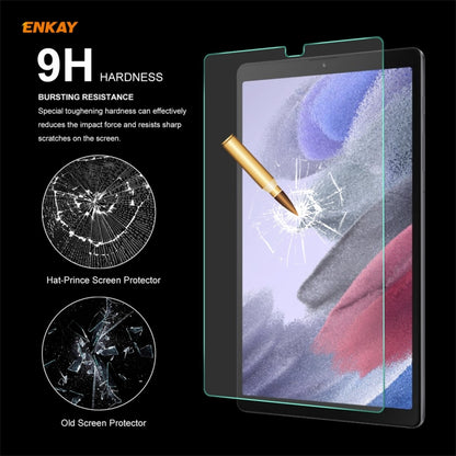 1 PCS For Samsung Galaxy Tab A7 Lite 8.7 T220 / T225 ENKAY Hat-Prince 0.33mm 9H Surface Hardness 2.5D Explosion-proof Tempered Glass Protector Film - For Samsung Tab by ENKAY | Online Shopping South Africa | PMC Jewellery | Buy Now Pay Later Mobicred