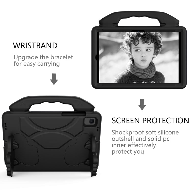 For Huawei MatePad 10.4 EVA Material Children Flat Anti Falling Cover Protective Shell with Thumb Bracket(Black) - free shipping - PMC TechLife - Order now!