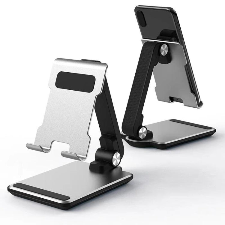 Foldable Tablet Desk Holder, Aluminum Alloy Base for iPad, Huawei Etc - Desktop Holder by PMC Jewellery | Online Shopping South Africa | PMC Jewellery