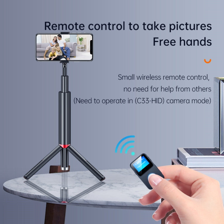 C33 Bluetooth 5.0 Audio Receiver Transmitter Portable MP3 Player with LCD Display Support Remote Control Camera - free shipping - PMC TechLife - Order now!