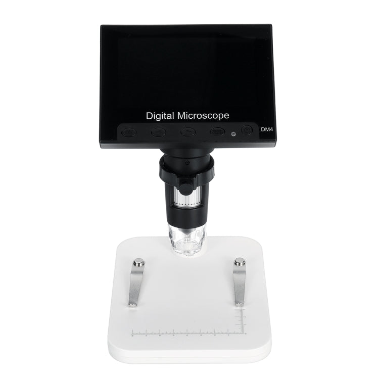 DM4 4.3 Inch LCD Digital Microscope Endoscope with Recording and Stand, HD, 720P, 1000X Zoom - Digital Microscope by PMC Jewellery | Online Shopping South Africa | PMC Jewellery | Buy Now Pay Later Mobicred