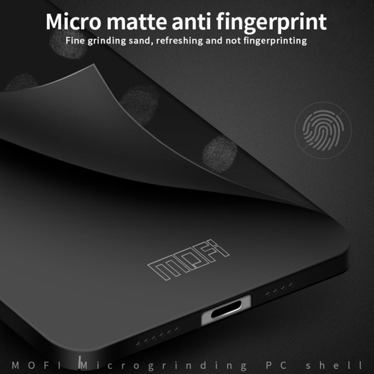 For iPhone 13 Pro Max  MOFI Frosted PC Ultra-thin Hard Case(Black) - free shipping - PMC TechLife - Order now!