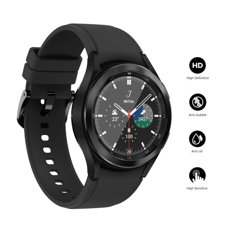 1 PCS For Samsung Galaxy Watch4 Classic 42mm ENKAY Hat-Prince Full Screen Coverage Without Warping Edge TPU Soft Film - Screen Protector by ENKAY | Online Shopping South Africa | PMC Jewellery | Buy Now Pay Later Mobicred