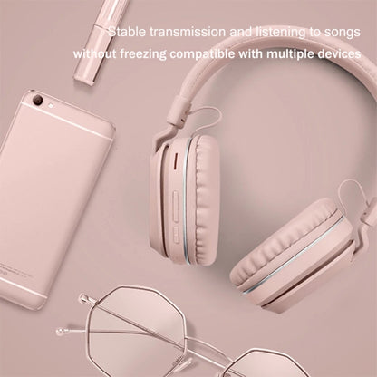 P2 Foldable Stereo Bluetooth Wireless Headset Built-in Mic for PC / Cell Phones(Gray) - Headset & Headphone by PMC Jewellery | Online Shopping South Africa | PMC Jewellery