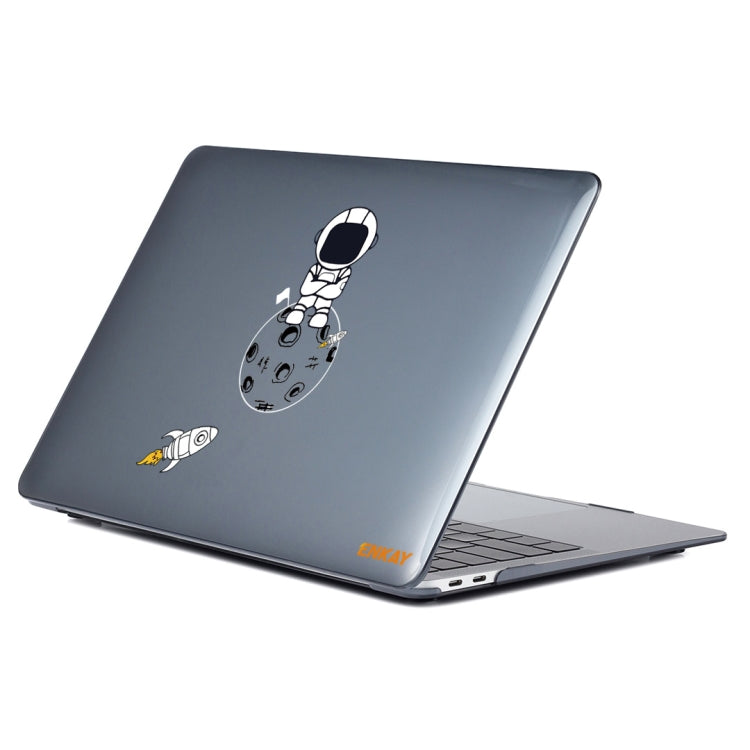 For MacBook Air 13.3 inch A1932 2018 ENKAY Spaceman Pattern Laotop Protective Crystal Case(Spaceman No.4) - free shipping - PMC TechLife - Order now!