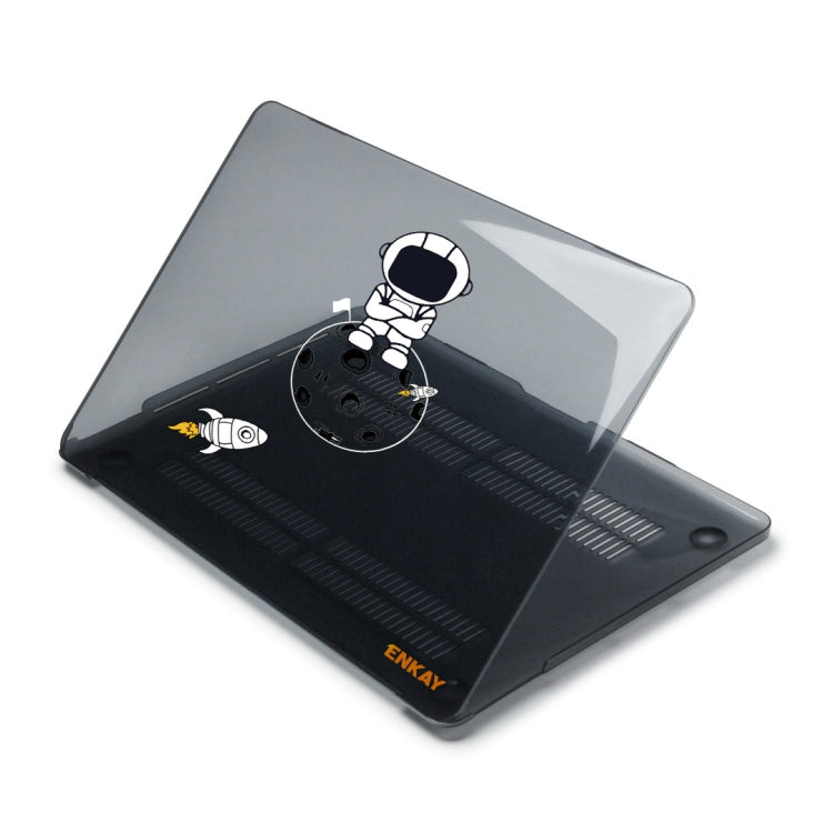 For MacBook Air 13.3 inch A1932 2018 ENKAY Spaceman Pattern Laotop Protective Crystal Case(Spaceman No.4) - free shipping - PMC TechLife - Order now!