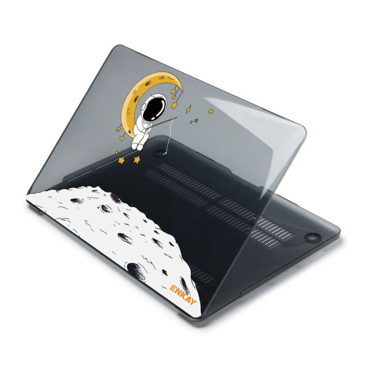 For MacBook Air 13.3 inch A2179 / A2337 ENKAY Spaceman Pattern Laotop Protective Crystal Case(Spaceman No.3) - MacBook Air Cases by ENKAY | Online Shopping South Africa | PMC TechLife | Buy Now Pay Later Mobicred