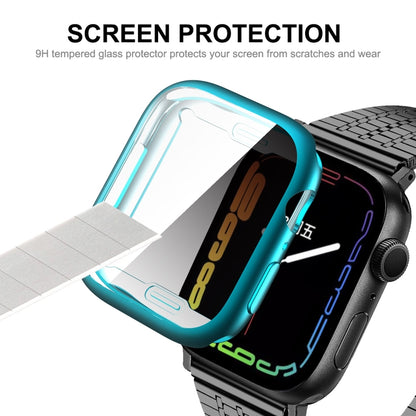 For Apple Watch Series 8 / 7 41mm ENKAY Hat-Prince Electroplated TPU Case(Black) - Watch Cases by ENKAY | Online Shopping South Africa | PMC Jewellery | Buy Now Pay Later Mobicred