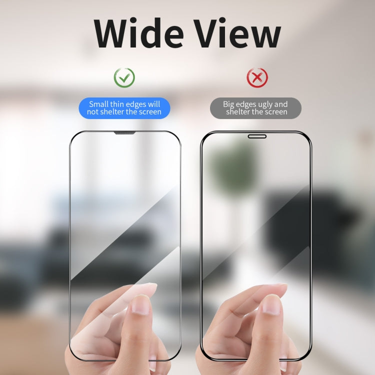 For iPhone 12 mini ENKAY Quick Stick Anti-peeping Tempered Glass Film - iPhone 12 mini Tempered Glass by ENKAY | Online Shopping South Africa | PMC TechLife | Buy Now Pay Later Mobicred