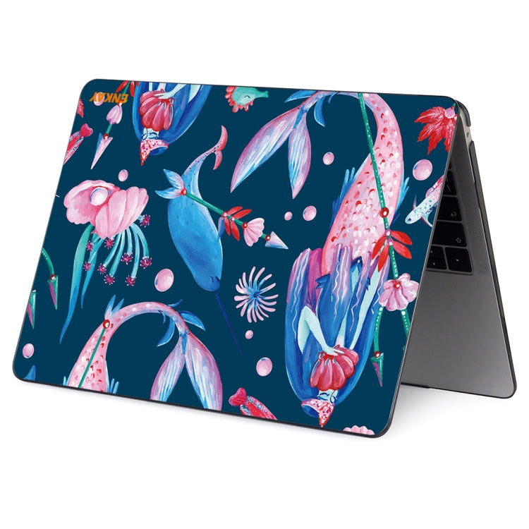 ENKAY Hat-Prince Natural Series Laotop Protective Crystal Case for MacBook Pro 15.4 inch A1707 / A1990(Mermaid) - MacBook Pro Cases by ENKAY | Online Shopping South Africa | PMC Jewellery