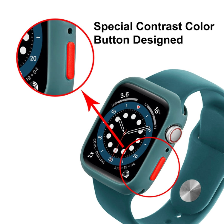 ENKAY  TPU Case  + Full Coverage PET Screen Protector For Apple Watch Series 8 / 7 45mm(Pink) - free shipping - PMC TechLife - Order now!