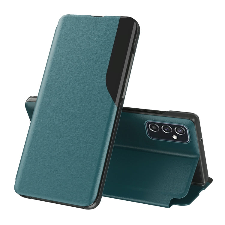 For Samsung Galaxy A33 5G Attraction Flip Holder Leather Phone Case(Green) - Galaxy Phone Cases by PMC Jewellery | Online Shopping South Africa | PMC Jewellery