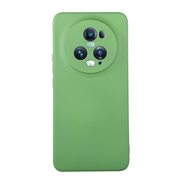 For Honor Magic5 Pro ENKAY Liquid Silicone Soft Shockproof Phone Case(Light Green) - Honor Cases by ENKAY | Online Shopping South Africa | PMC TechLife | Buy Now Pay Later Mobicred